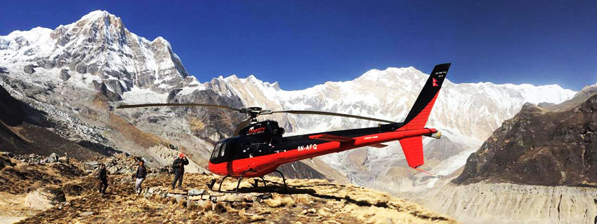 Annapurna Base Camp Helicopter Flight
